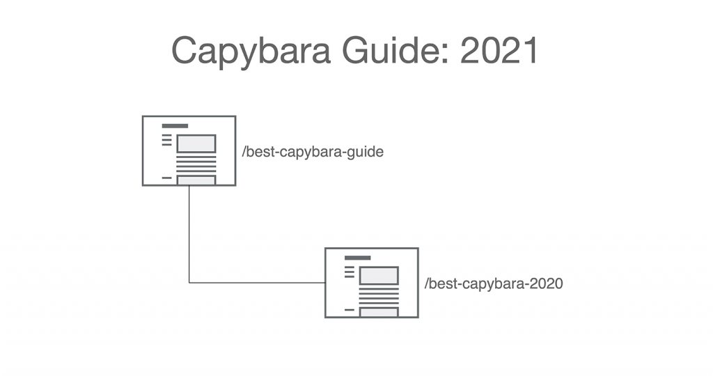 Image: Capybara Guide 2021 with a non-date-specific URL