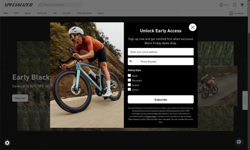 An instant modal? This is not a good return on time invested